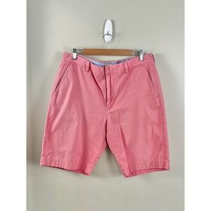 J. Crew Mens Shorts Sz 35‎ Cotton Pink #14054 Resort Wear